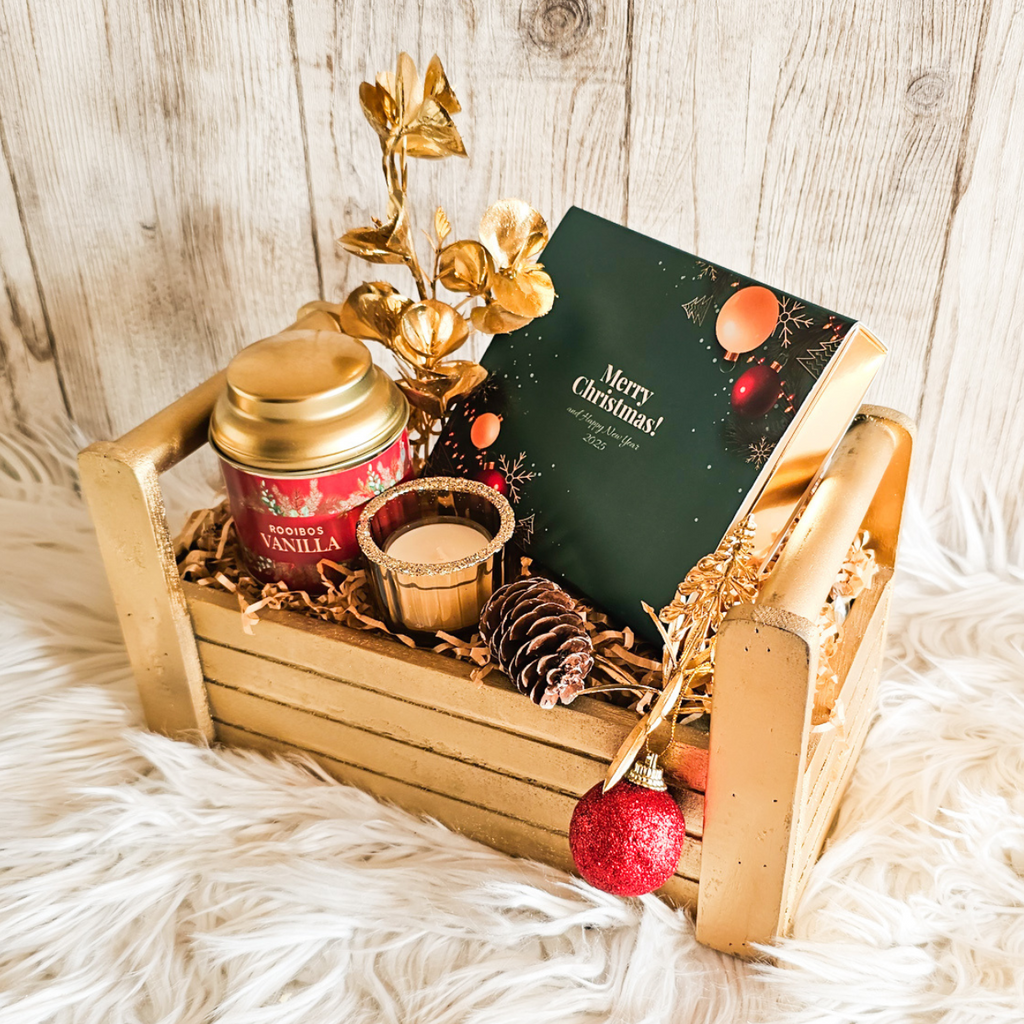 Festive Sparkle Gift Basket – Christmas Hamper UAE