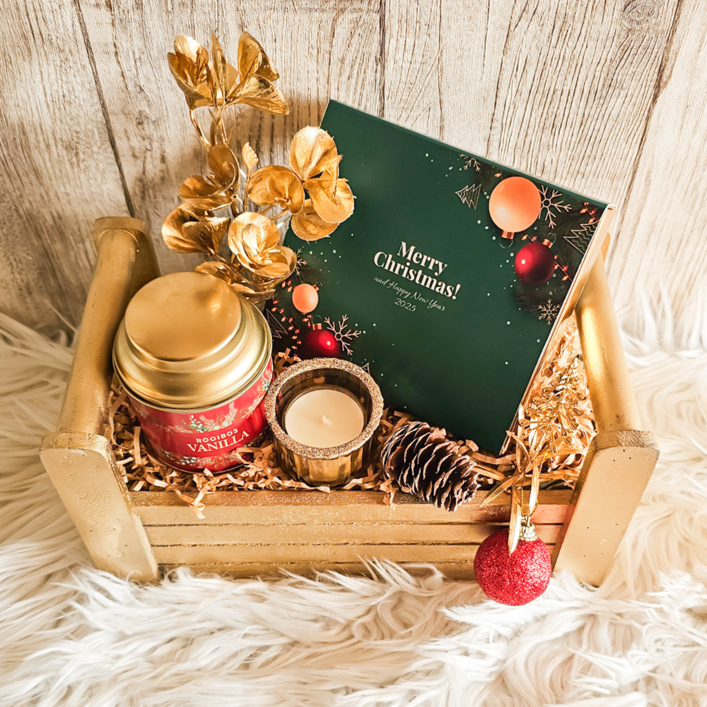 Festive Sparkle Gift Basket – Christmas Hamper UAE